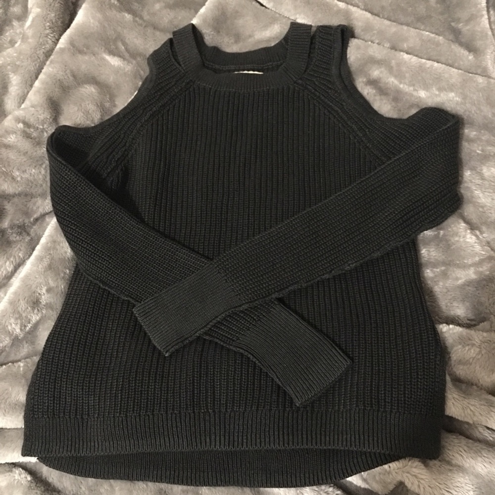 Hollister Cold Shoulder Sweater